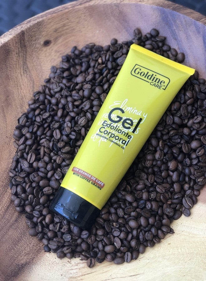 Goldine Exfoliating Gel - Arabica Coffee Body Scrub - Activates Circulation, Fights Cellulite, Removes Dead Cells and Skin Impurities - 8.11 Fl Oz / 240 Gram - Image 3